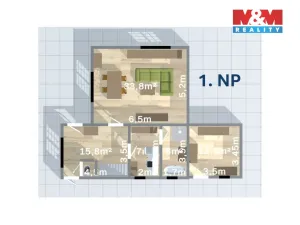 Prodej rodinného domu, Míčov-Sušice - Míčov, 139 m2