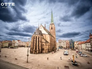 Pronájem kanceláře, Plzeň, náměstí Republiky, 247 m2