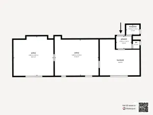 Prodej bytu 2+1, Hlohová, 64 m2