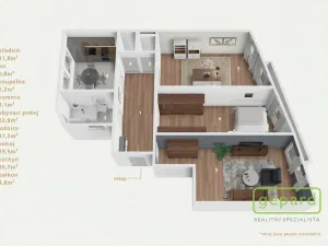 Pronájem bytu 3+1, Karlovy Vary, Sokolovská, 87 m2