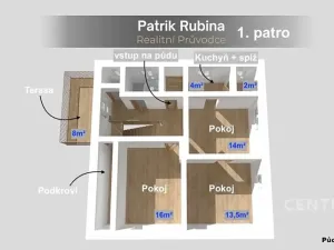 Prodej rodinného domu, Pstruží, 301 m2