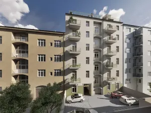 Prodej bytu 2+kk, Praha - Karlín, Křižíkova, 49 m2