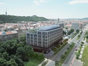 Pronájem kanceláře, Praha - Karlín, Rohanské nábřeží, 1543 m2