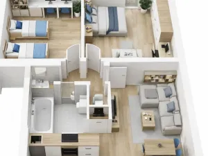 Prodej bytu 3+kk, Hrochův Týnec, Sídliště, 64 m2