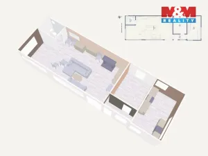 Pronájem chaty, Nalžovice - Oboz, 90 m2