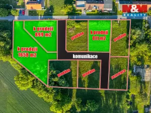 Prodej pozemku pro bydlení, Hrobice, 1658 m2