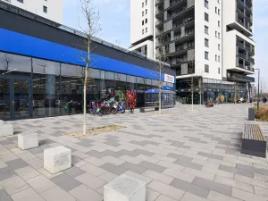 Pronájem bytu 1+kk, Praha - Modřany, Mezi vodami, 39 m2