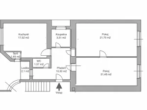Prodej bytu 3+kk, Praha - Nusle, Rostislavova, 80 m2