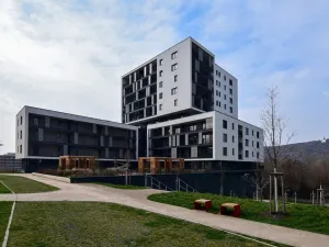 Pronájem bytu 1+kk, Praha - Modřany, Mezi vodami, 41 m2