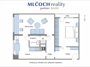 Prodej bytu 2+1, Brno, Opálkova, 61 m2