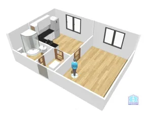 Pronájem bytu 1+1, Plzeň - Východní Předměstí, Kyjevská, 30 m2