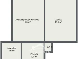 Pronájem bytu 2+kk, Plzeň, Čechova, 54 m2