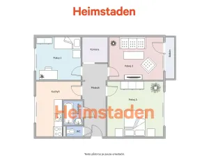 Pronájem bytu 3+1, Český Těšín, Viaduktová, 75 m2