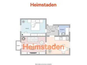 Pronájem bytu 2+1, Karviná - Nové Město, Sapíkova, 49 m2
