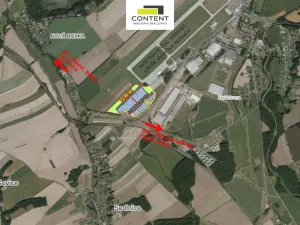 Pronájem skladu, Mošnov, 3500 m2