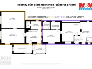 Prodej rodinného domu, Nechanice - Staré Nechanice, 287 m2