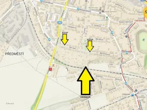 Prodej zahrady, Opava - Předměstí, Zahradní, 100 m2