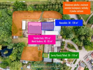 Prodej výrobních prostor, Hrušovany nad Jevišovkou, Rudé armády, 12000 m2