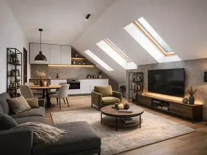 Prodej bytu 2+kk, Praha - Smíchov, Bieblova, 57 m2