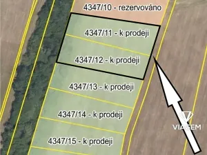 Prodej zahrady, Praha, 1012 m2