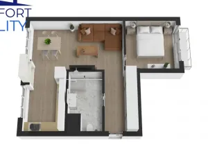 Prodej bytu 2+1, Ostrava - Poruba, Nálepkova, 52 m2