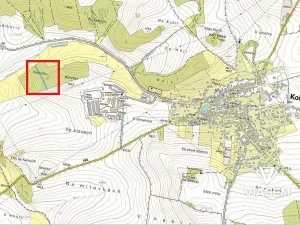 Prodej podílu lesa, Koloveč, 718 m2