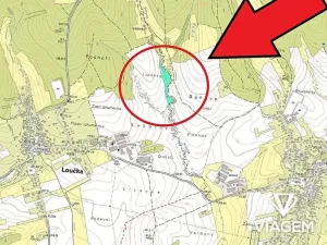 Prodej podílu lesa, Loučka, 581 m2