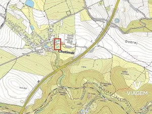 Prodej podílu zahrady, Chotiměř, 371 m2