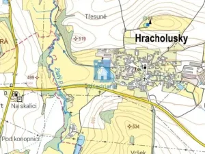 Prodej louky, Hracholusky, 6509 m2