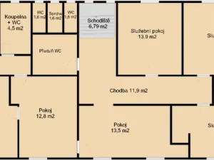 Prodej restaurace, Želízy, 640 m2