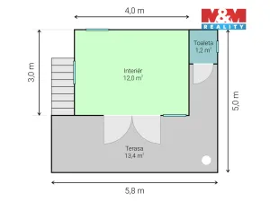 Prodej chaty, Blučina, 30 m2