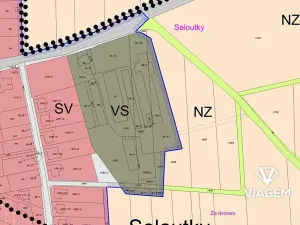 Prodej podílu komerčního pozemku, Seloutky, 1644 m2