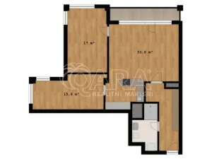 Prodej bytu 3+kk, Praha - Hlubočepy, Voskovcova, 88 m2