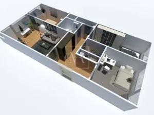 Prodej bytu 3+1, Praha - Střížkov, Jablonecká, 68 m2