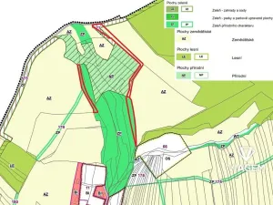 Prodej podílu pole, Luhačovice, 365 m2