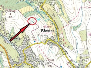Prodej podílu pole, Břestek, 785 m2