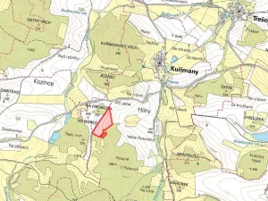 Prodej pole, Kuřimany, 17194 m2