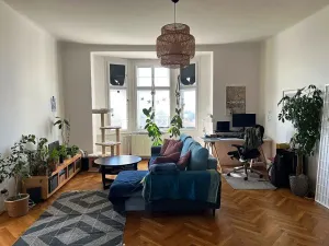 Pronájem bytu 2+1, Praha, Slezská, 80 m2