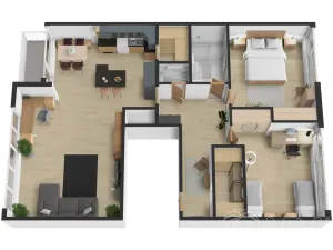 Prodej bytu 3+kk, Praha, Cíglerova, 101 m2