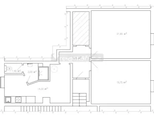 Pronájem kanceláře, Plzeň - Jižní Předměstí, Goldscheiderova, 60 m2