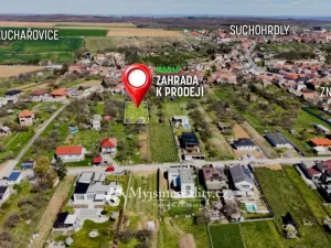 Prodej zahrady, Suchohrdly, 1465 m2