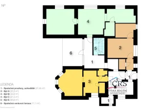 Prodej bytu 3+kk, Mělník, Rozhled, 83 m2