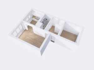 Pronájem bytu 2+kk, Loučná nad Desnou, 74 m2