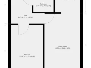 Pronájem bytu 2+kk, Praha - Horní Měcholupy, Nad přehradou, 43 m2