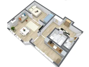 Prodej bytu 2+kk, Vejprty, Moskevská, 53 m2