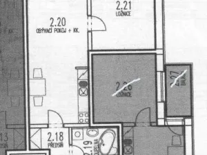 Pronájem bytu 2+kk, Liberec - Liberec VI-Rochlice, Nádvorní, 56 m2
