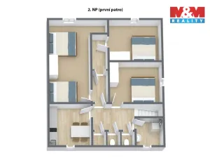 Prodej rodinného domu, Jáchymov - Mariánská, Marie Majerové, 180 m2