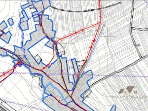 Prodej pozemku, Buchlovice, Ku hradu, 1217 m2