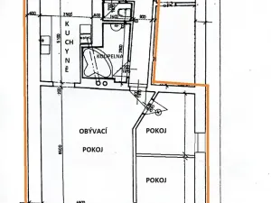 Prodej bytu 3+1, Roudnice nad Labem, Havlíčkova, 74 m2