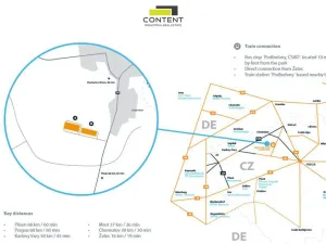 Pronájem výrobních prostor, Podbořany - Hlubany, 17700 m2